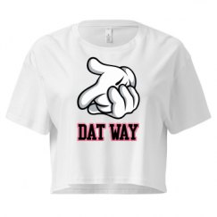 Ladies Festival Cali Crop Top Tee