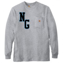 Unisex Carhartt Pocket Long Sleeve Tee