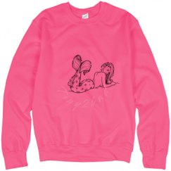 Unisex Neon Crewneck Sweatshirt