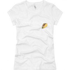 Ladies Slim Fit Basic Promo Jersey Tee