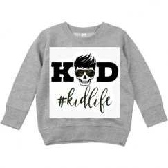 Toddler Crewneck Basic Promo Sweatshirt