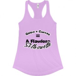 Ladies Slim Fit Racerback Tank Top