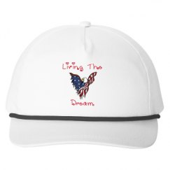 Snapback Five-Panel Rope Hat