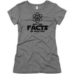 Ladies Slim Fit Super Soft Triblend Tee