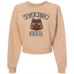 Women's Raglan Pullover Fleece