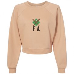 Women's Raglan Pullover Fleece