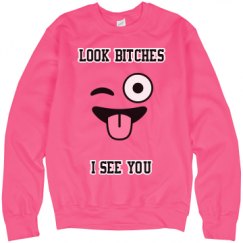 Unisex Neon Crewneck Sweatshirt
