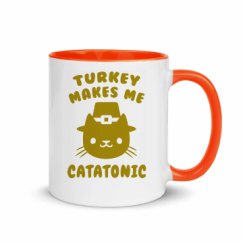 11oz Ceramic Mug with Color Inside