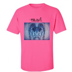 Unisex Ultra Cotton Safety Neon Crewneck Tee