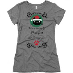 Ladies Slim Fit Super Soft Triblend Tee