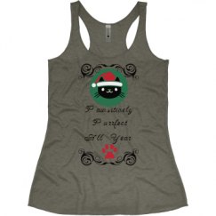 Ladies Slim Fit Super Soft Racerback Triblend Tank