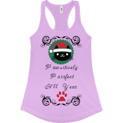 Ladies Slim Fit Racerback Tank Top