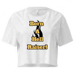 Ladies Festival Cali Crop Top Tee