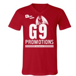 Unisex V-Neck Jersey Tee