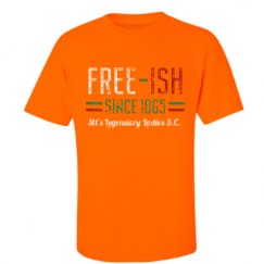 Unisex Ultra Cotton Safety Neon Crewneck Tee