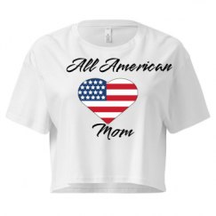 Ladies Festival Cali Crop Top Tee