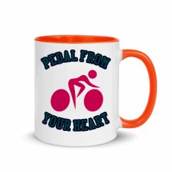 11oz Ceramic Mug with Color Inside