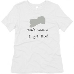 Ladies Relaxed Fit Super Soft Triblend Tee