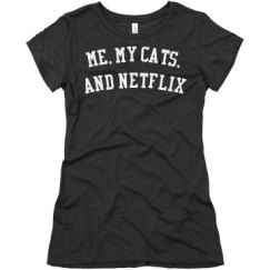 Ladies Slim Fit Super Soft Triblend Tee