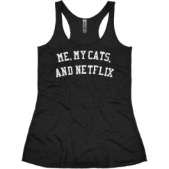 Ladies Slim Fit Super Soft Racerback Triblend Tank