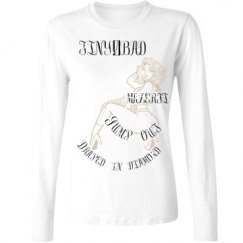 Ladies Relaxed Fit Basic Long Sleeve Tee
