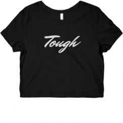 Ladies Slim Fit Crop Top Tee