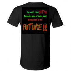 Unisex V-Neck Jersey Tee