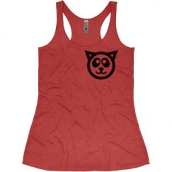 Ladies Slim Fit Super Soft Racerback Triblend Tank