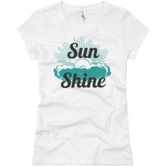 Ladies Slim Fit Basic Promo Jersey Tee