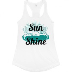 Ladies Slim Fit Racerback Tank Top