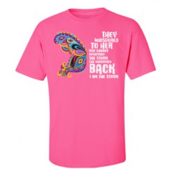 Unisex Ultra Cotton Safety Neon Crewneck Tee