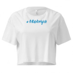 Ladies Festival Cali Crop Top Tee