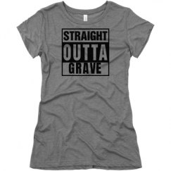 Ladies Slim Fit Super Soft Triblend Tee