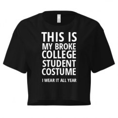 Ladies Festival Cali Crop Top Tee