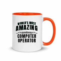 11oz Ceramic Mug with Color Inside