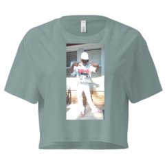 Ladies Festival Cali Crop Top Tee