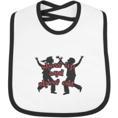 Infant Contrast Trim Bib