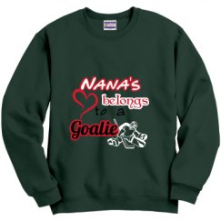 Unisex Film and Foil Crewneck Sweatshirt