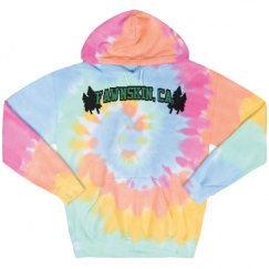 Unisex Tie-Dye Fleece Hoodie