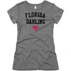 Ladies Slim Fit Super Soft Triblend Tee
