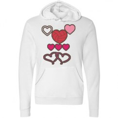 Unisex Fleece Pullover Midweight Hoodie