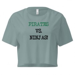 Ladies Festival Cali Crop Top Tee