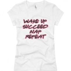 Ladies Slim Fit Basic Promo Jersey Tee