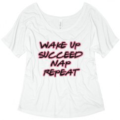 Ladies Flowy Slouchy Tee