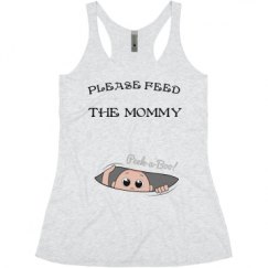 Ladies Slim Fit Super Soft Racerback Triblend Tank