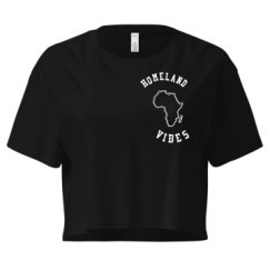 Ladies Festival Cali Crop Top Tee