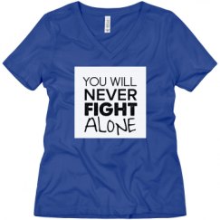 Ladies Relaxed Fit V-Neck Tee