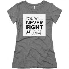 Ladies Slim Fit Super Soft Triblend Tee