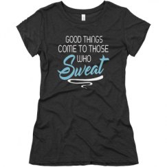 Ladies Slim Fit Super Soft Triblend Tee