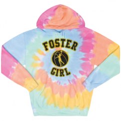 Unisex Tie-Dye Fleece Hoodie